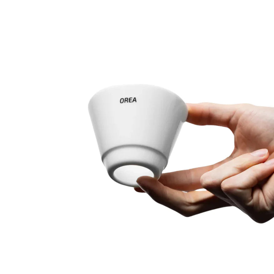 OREA Porcelain Brewer | Handcrafted Taiwanese Coffee Dripper | Armista