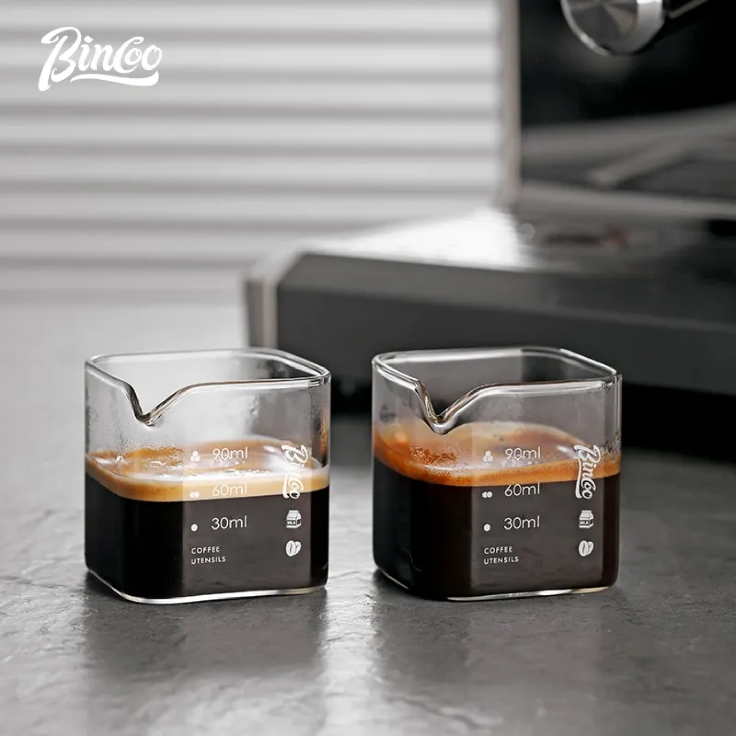 BINCOO Measuring Coffee Cup-اكواب-قهوة-الكويت-باريستا-ارميستا-kuwait