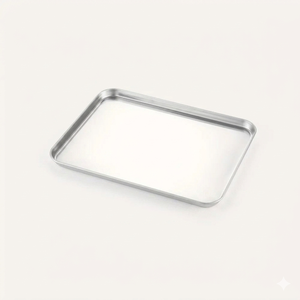Stainless Steel Serving Tray - Small