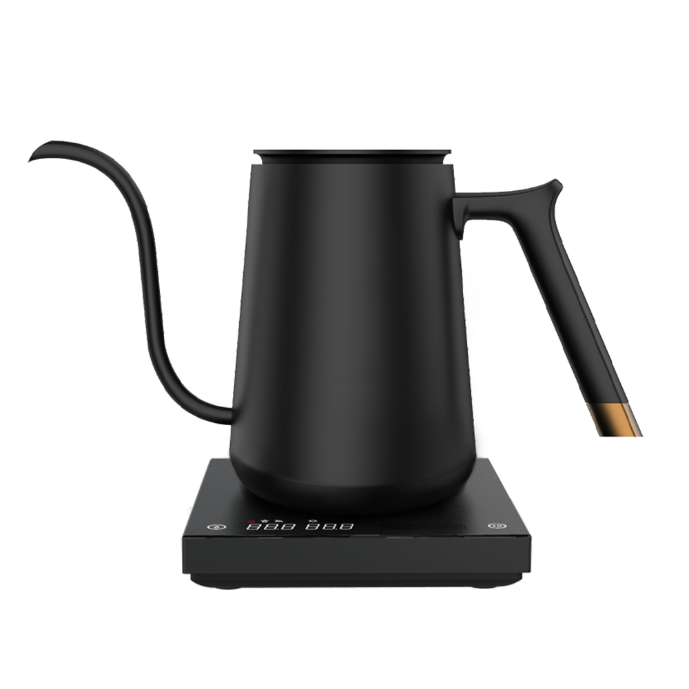 Timemore Fish Smart Electric Coffee Kettle 600ML black-kuwait-barista-tools-armista-الكويت-ارميستا-باريستا