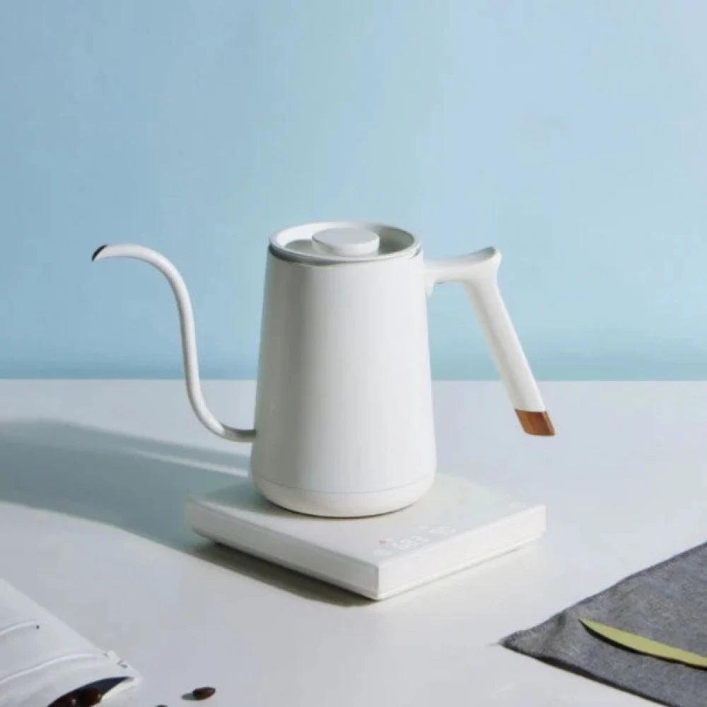 Timemore Fish Smart Electric Coffee Kettle 600ML White-kuwait-barista-tools-armista-الكويت-ارميستا-باريستا
