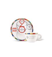 illy UDC 20th Anniversary espresso cup and saucer