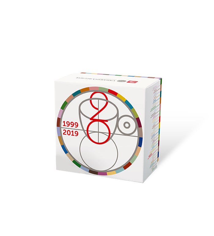 illy UDC 20th Anniversary espresso cup, packaging box