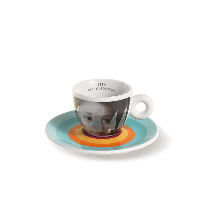illy Art Collection espresso cup by Stefan Sagmeister, packaging box