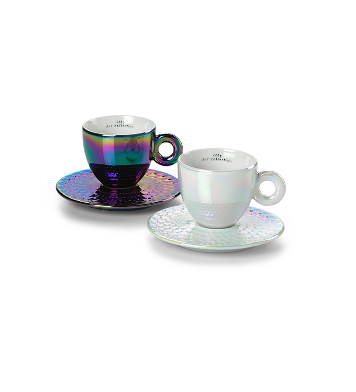 illy Set of 2 Espresso Cups – john armleder art collection 2025