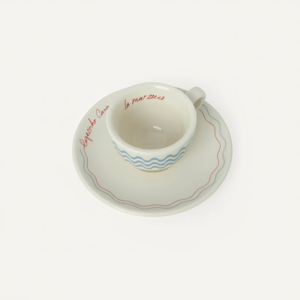 La Marzocco × Frescobol Carioca espresso cup