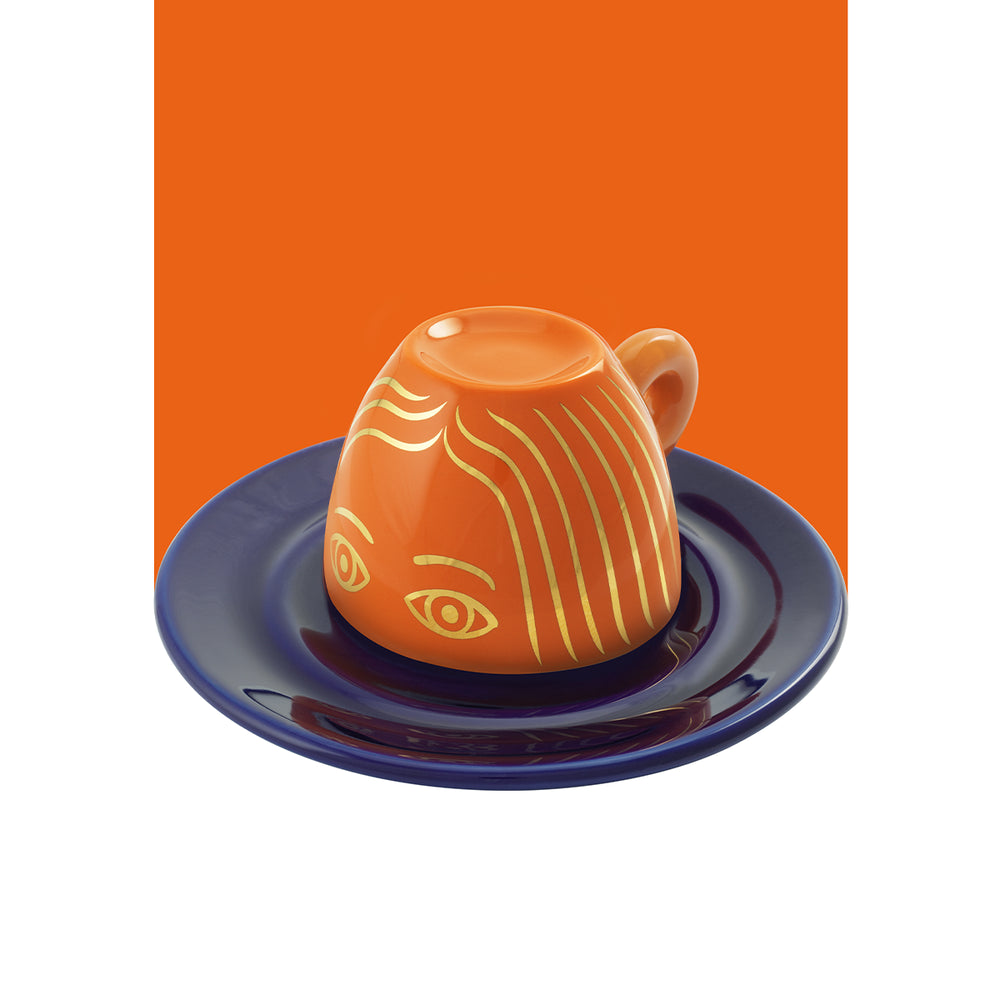 illy Art Collection espresso cup and saucer by Alice Maher, part of the 2026 Art Biennale