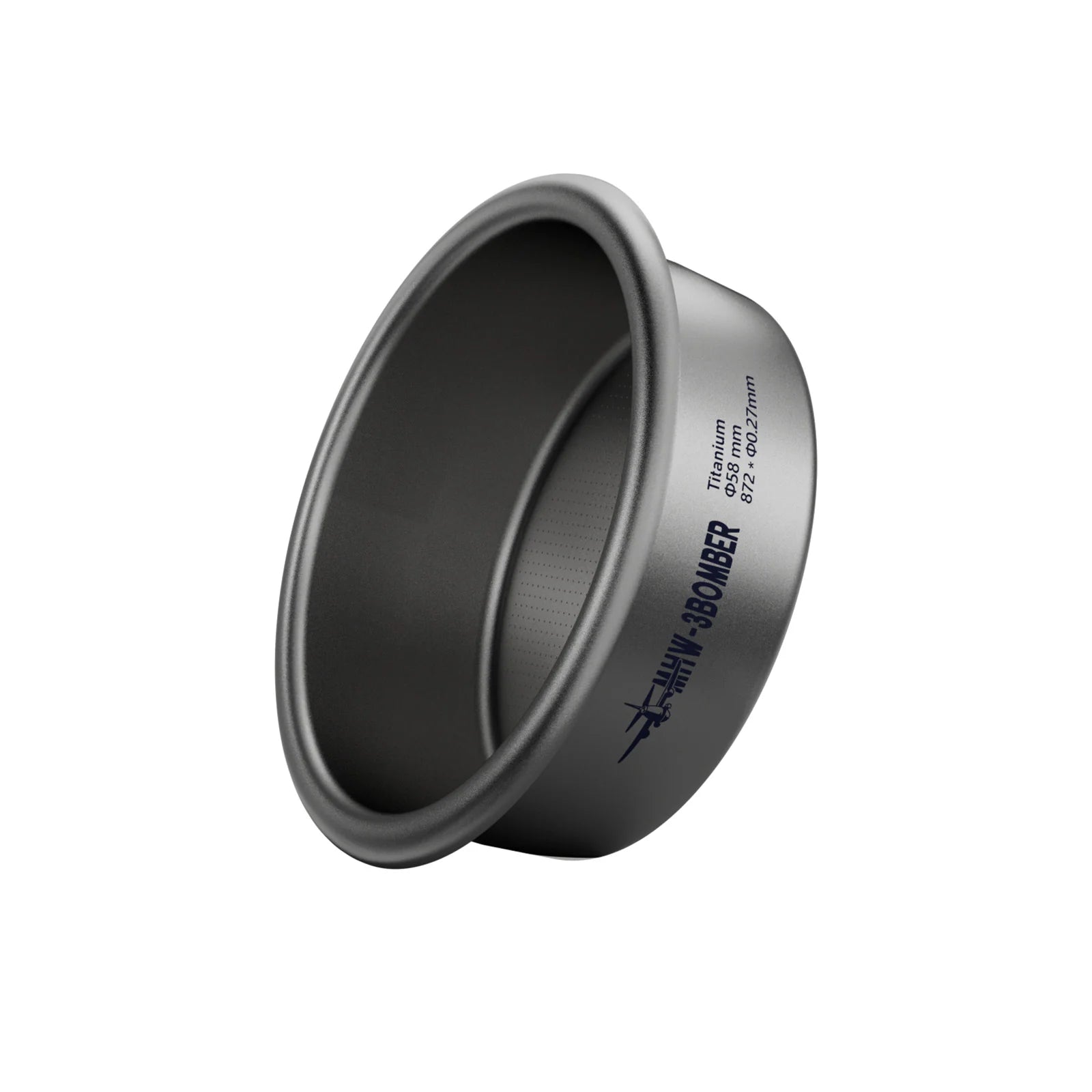 3 Bomber – Titanium Filter Basket - 58mm 18g
