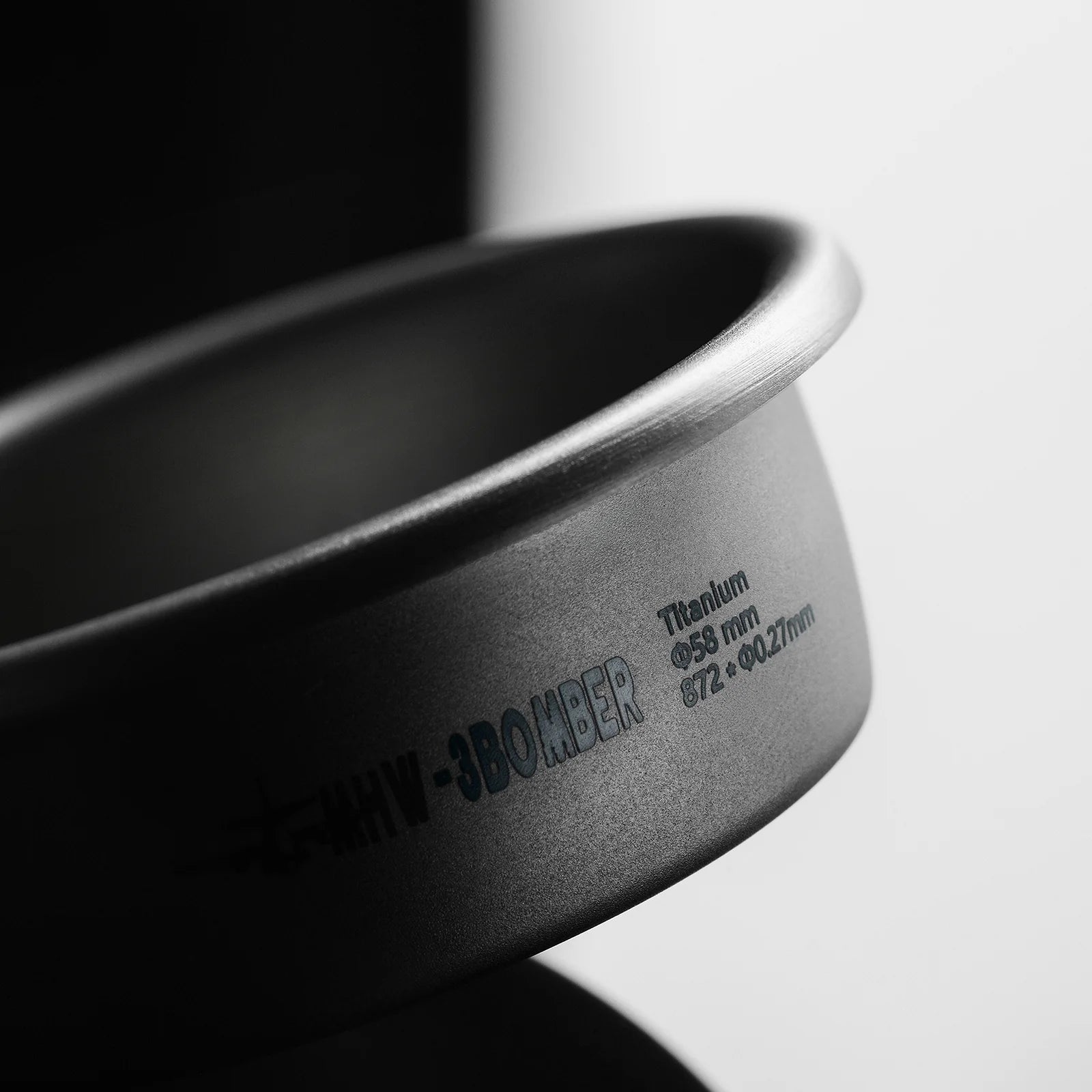 3 Bomber – Titanium Filter Basket - 58mm 18g