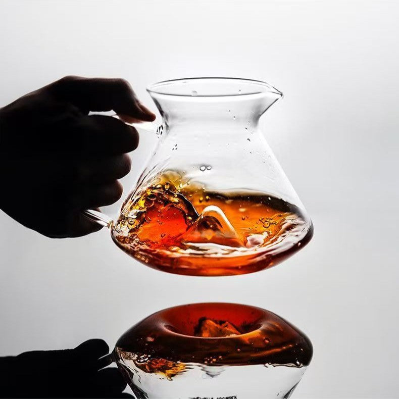 360ml sharing pot shown from the side with its pouring spout
