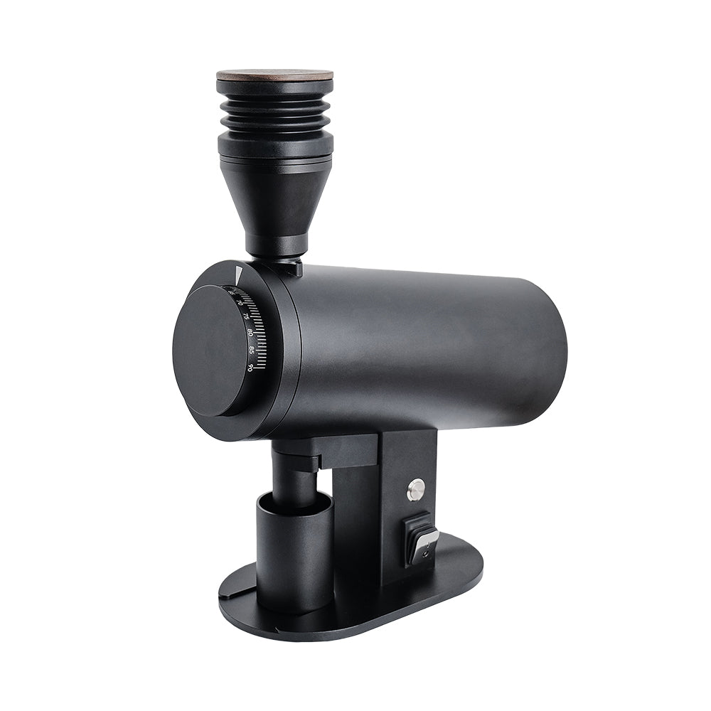 DF83V Single Dose Coffee Grinder, angled view