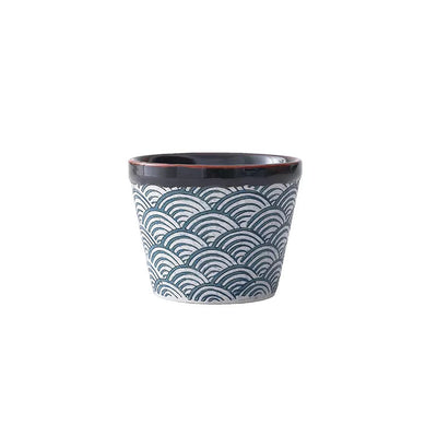 Japanese Wave Ceramic Cup – 100ml / 200ml / 220ml