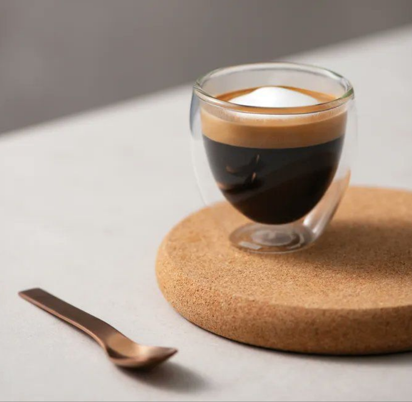 Double Wall Glass 80ml Cup