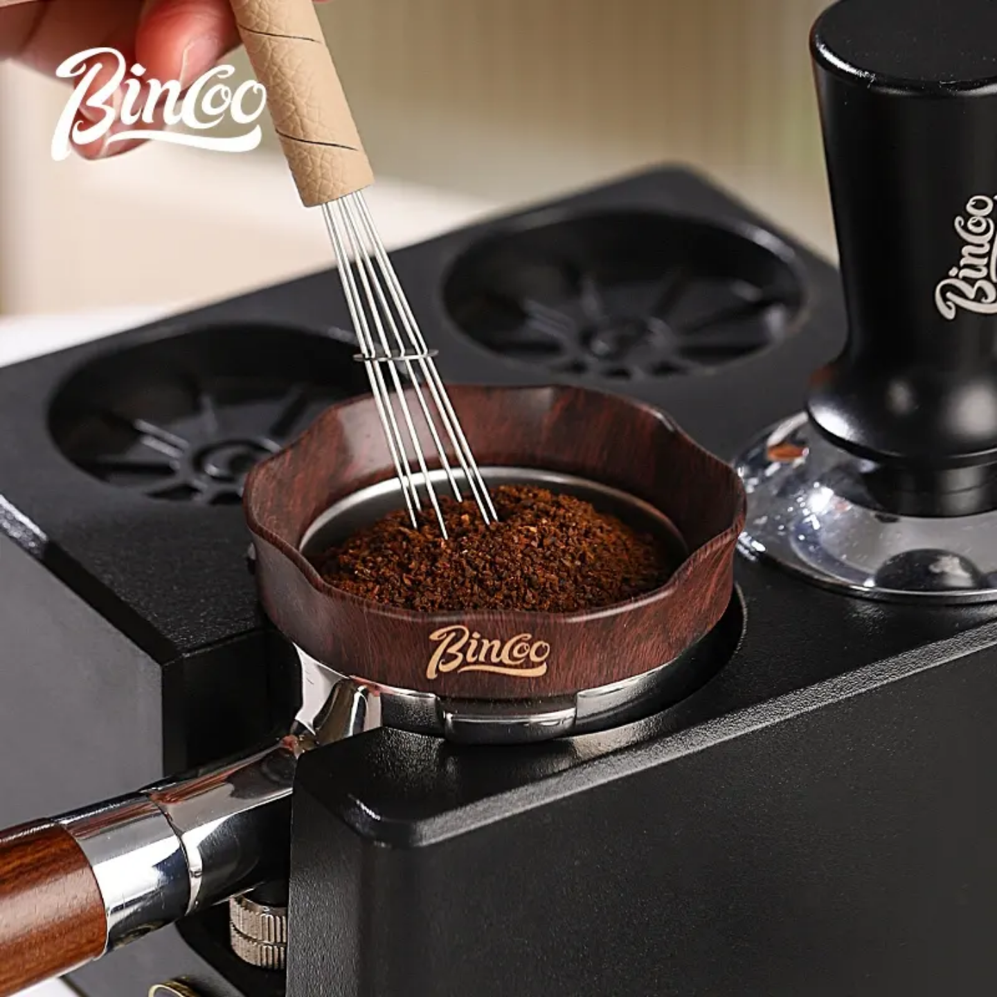 Dosing Funnel Magnetic 58mm Bincoo-kuwait-barista-tools-armista-الكويت-ارميستا-باريستا