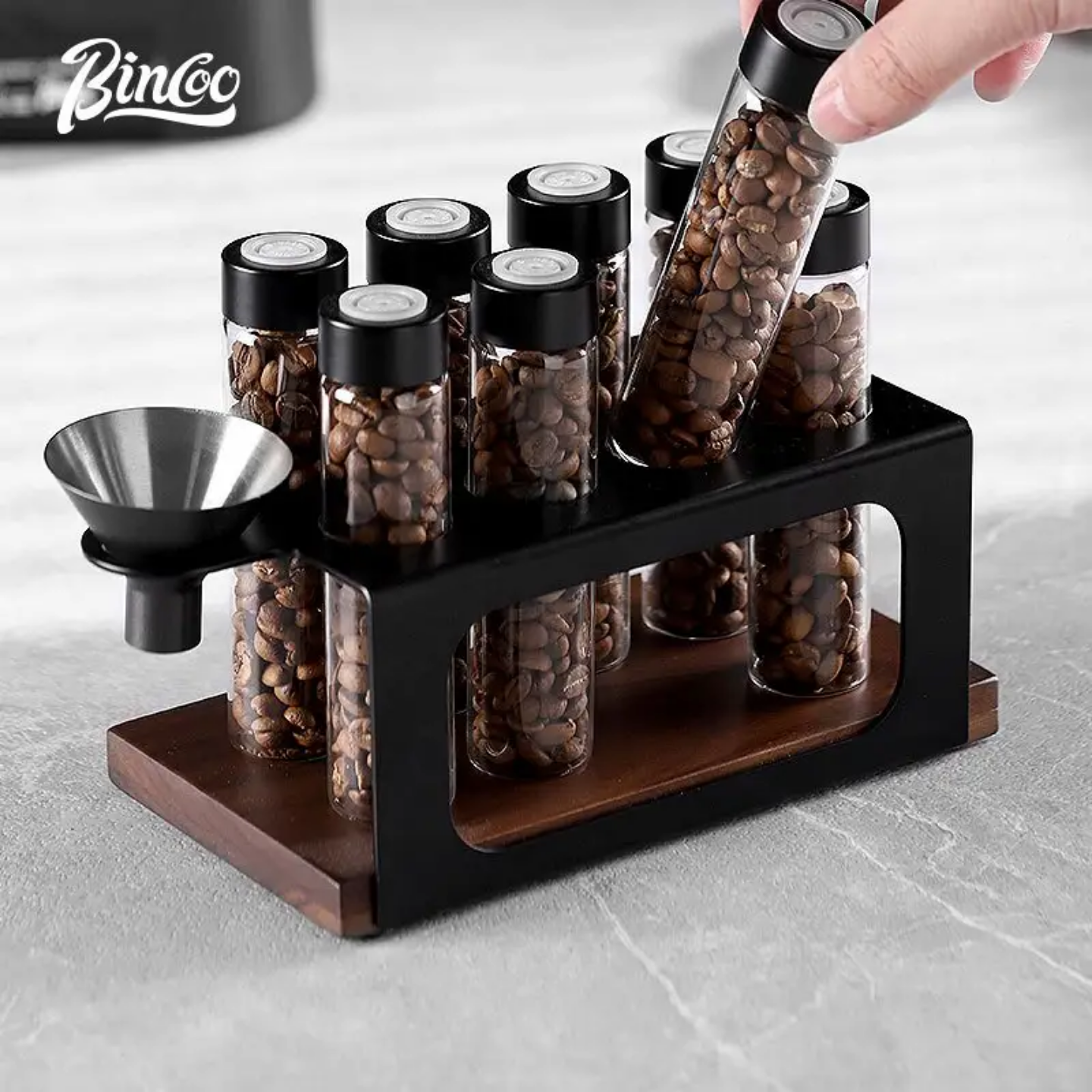 Bincoo Valve Portable Storage Bottle-kuwait-barista-tools-armista-الكويت-ارميستا-باريستا