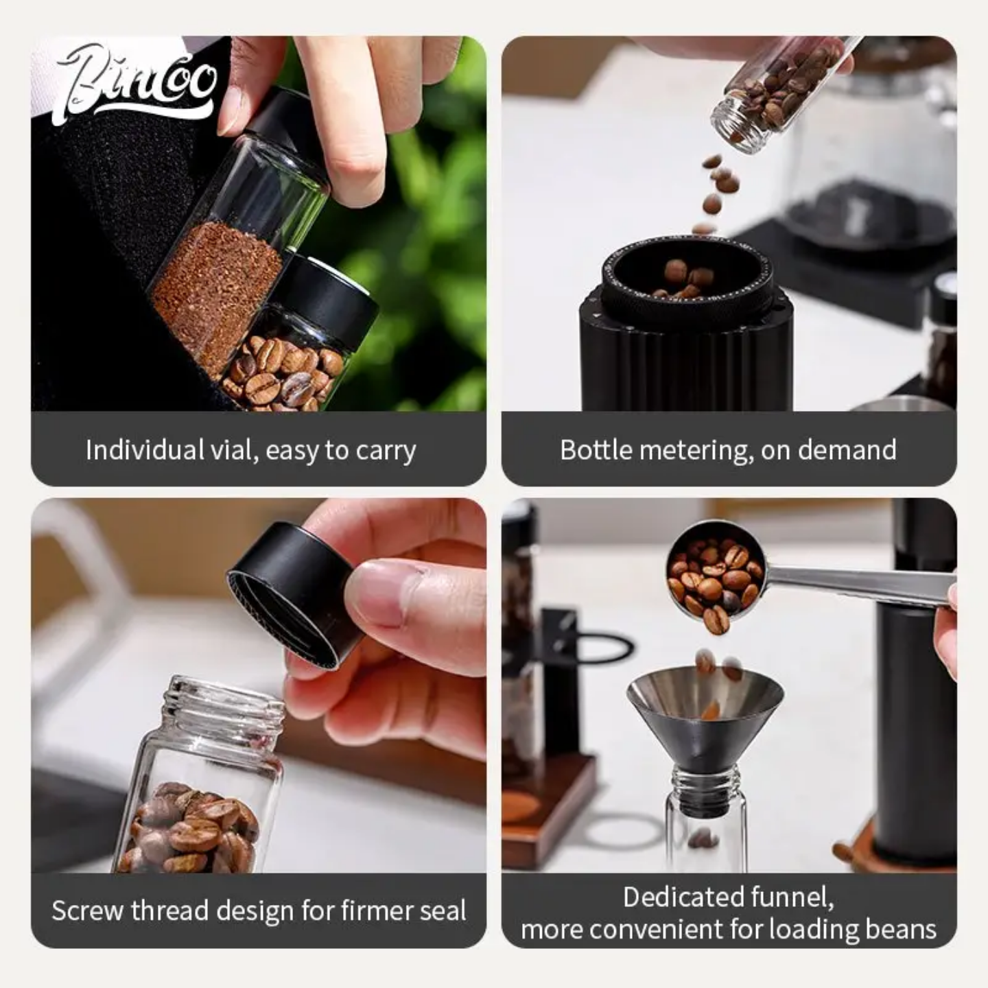 Bincoo Valve Portable Storage Bottle-kuwait-barista-tools-armista-الكويت-ارميستا-باريستا