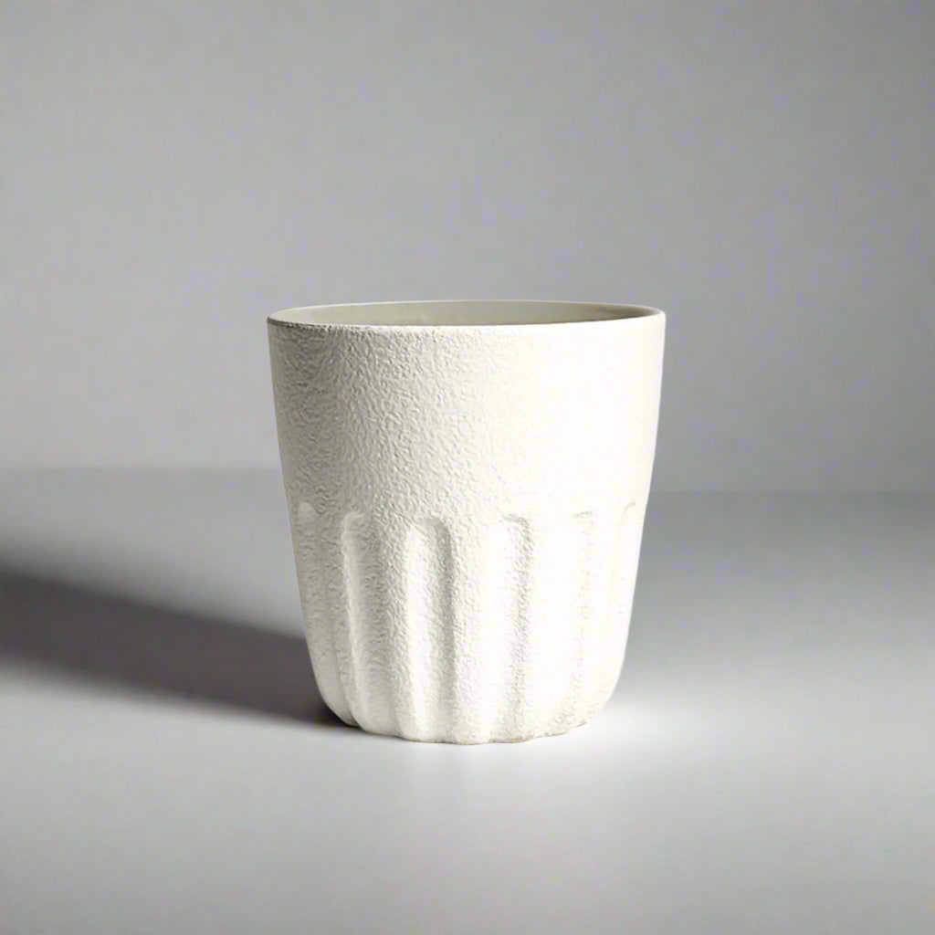 Matte Snow Ceramic Cup – 220ml Cup  Cup