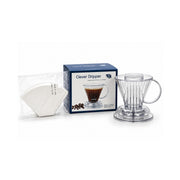 Clever Dripper Small 300ml in Transparent — full-immersion brewer with shut-off valve
