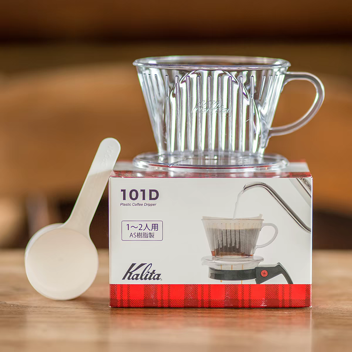 Kalita Plastic Dripper Clear