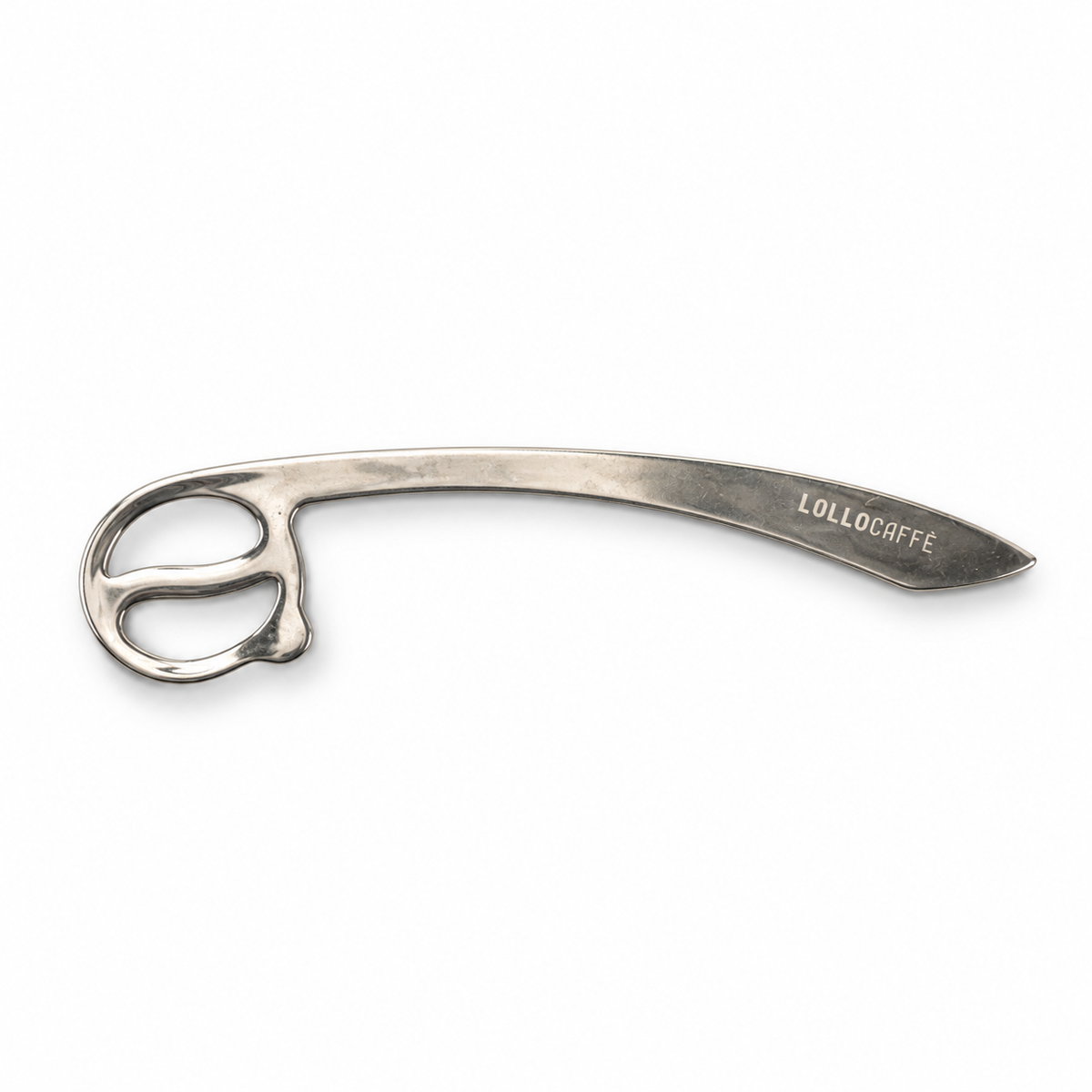 Lollo Caffè signature espresso spoon in stainless steel