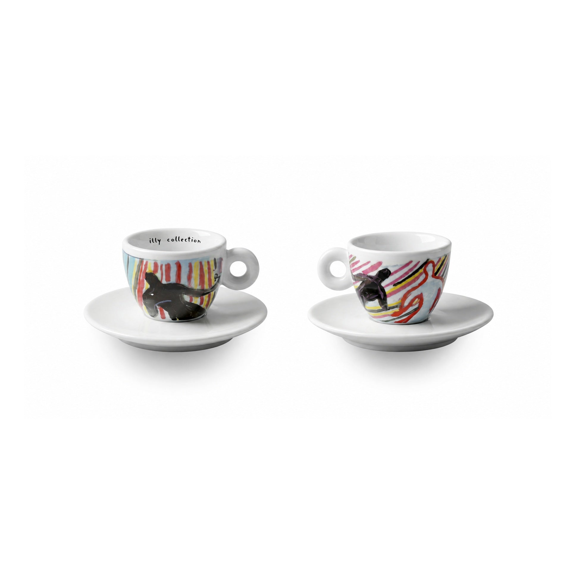 illy collection Sandro Chia 1997 – Espresso cup multicolor