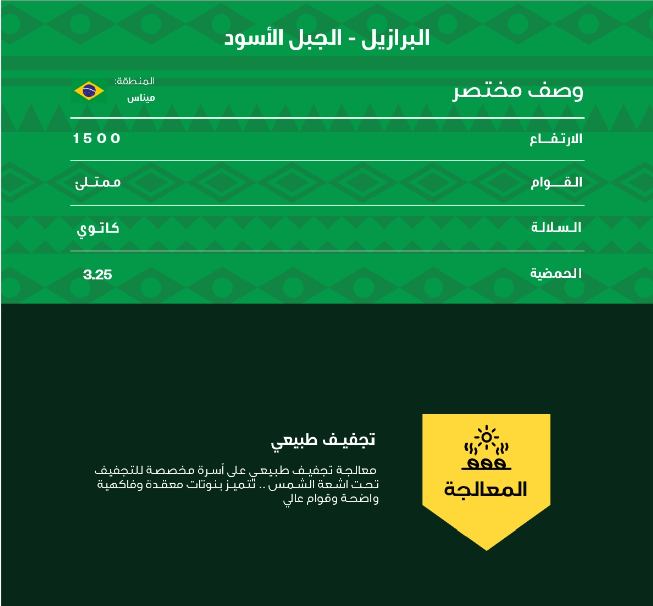 الجبل الأسود البرازيل - بلاك نايت