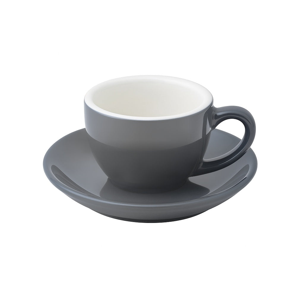 75ml Ceramic Espresso Cup with Saucer – Multi Colors Cup  Cup