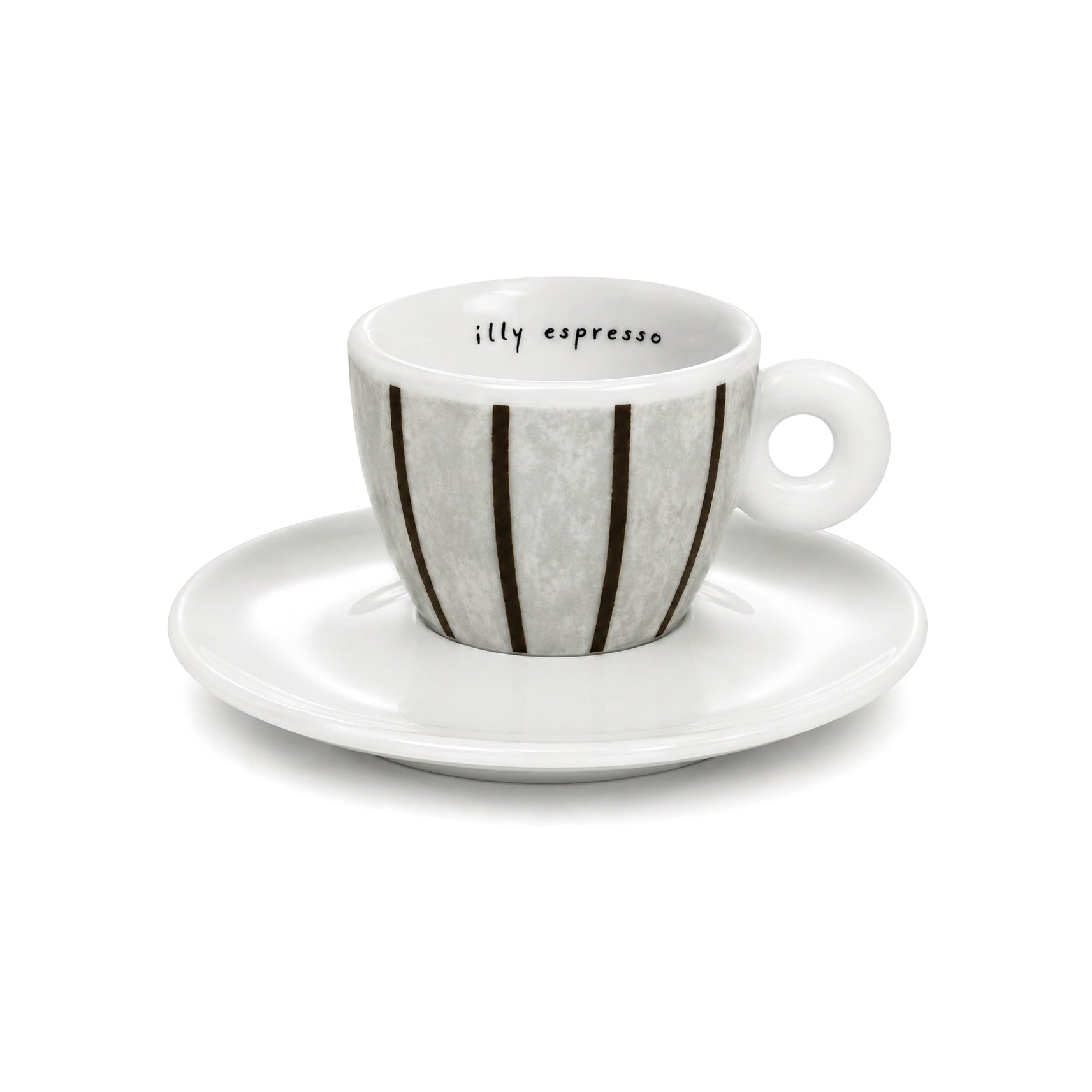 illy Art Collection 1995 espresso cup, Roberta Pietrobelli Spirali series, Spirali design