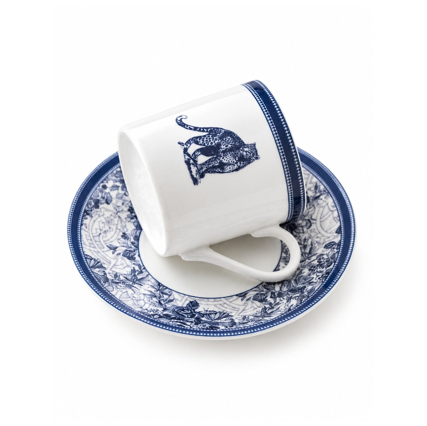 Blue Leopard Espresso Cup – 90ml