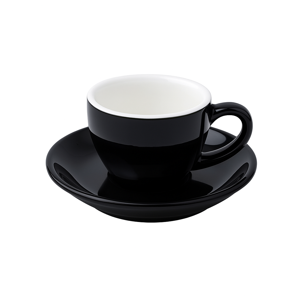 75ml Ceramic Espresso Cup with Saucer – Multi Colors Cup 2.250 Cup
