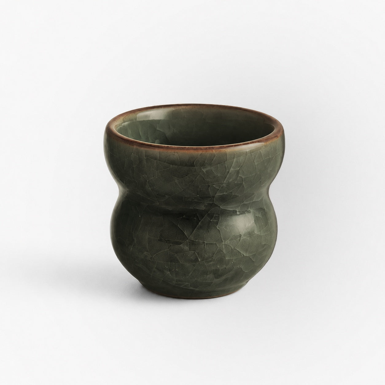 Ceramic Espresso Cup – Olive 50ml