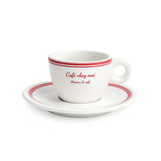Ceramic Espresso Cup & Saucer - 70ml