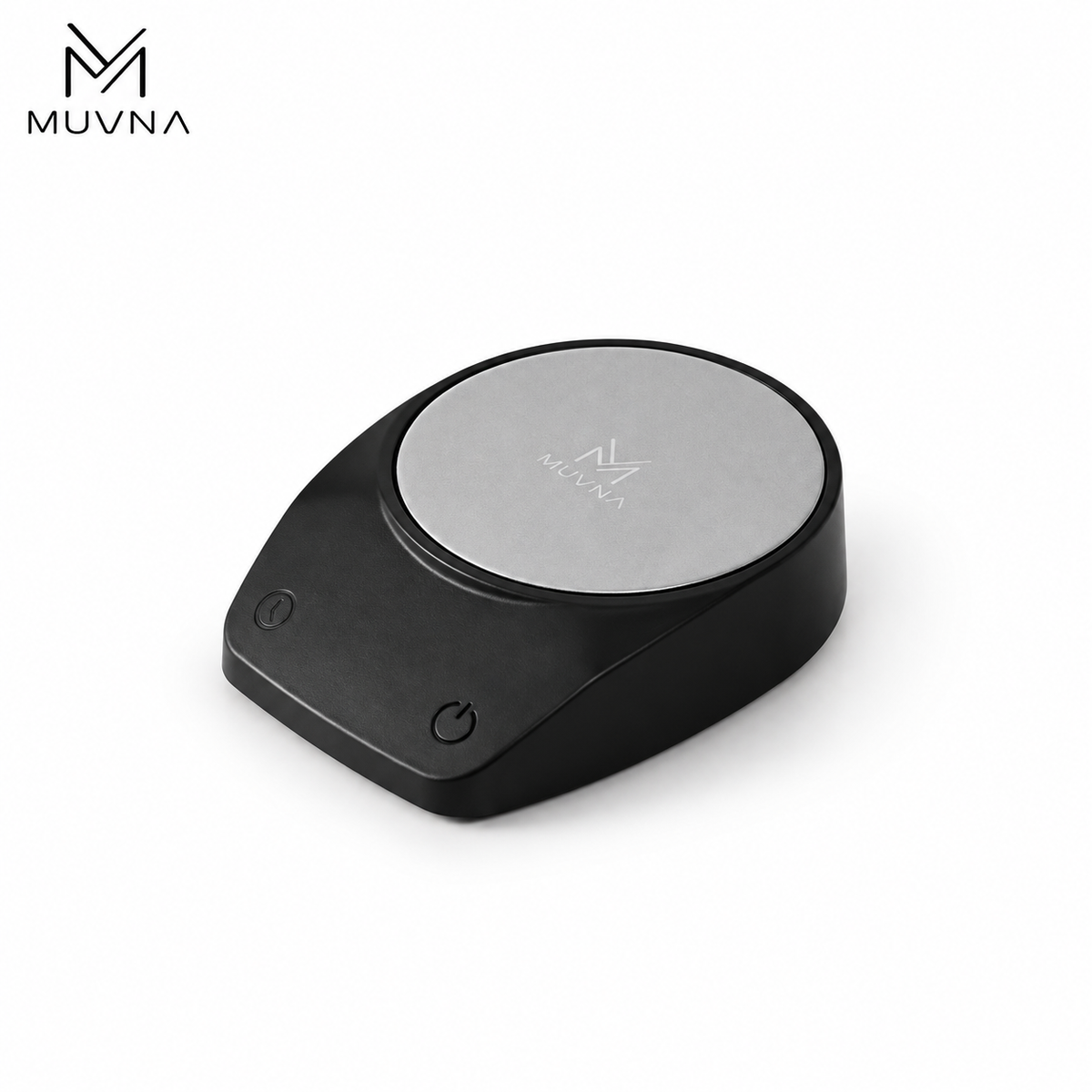 MUVNA Mini Portable Espresso Scale — 0.1g precision with stainless steel heat-insulating pad