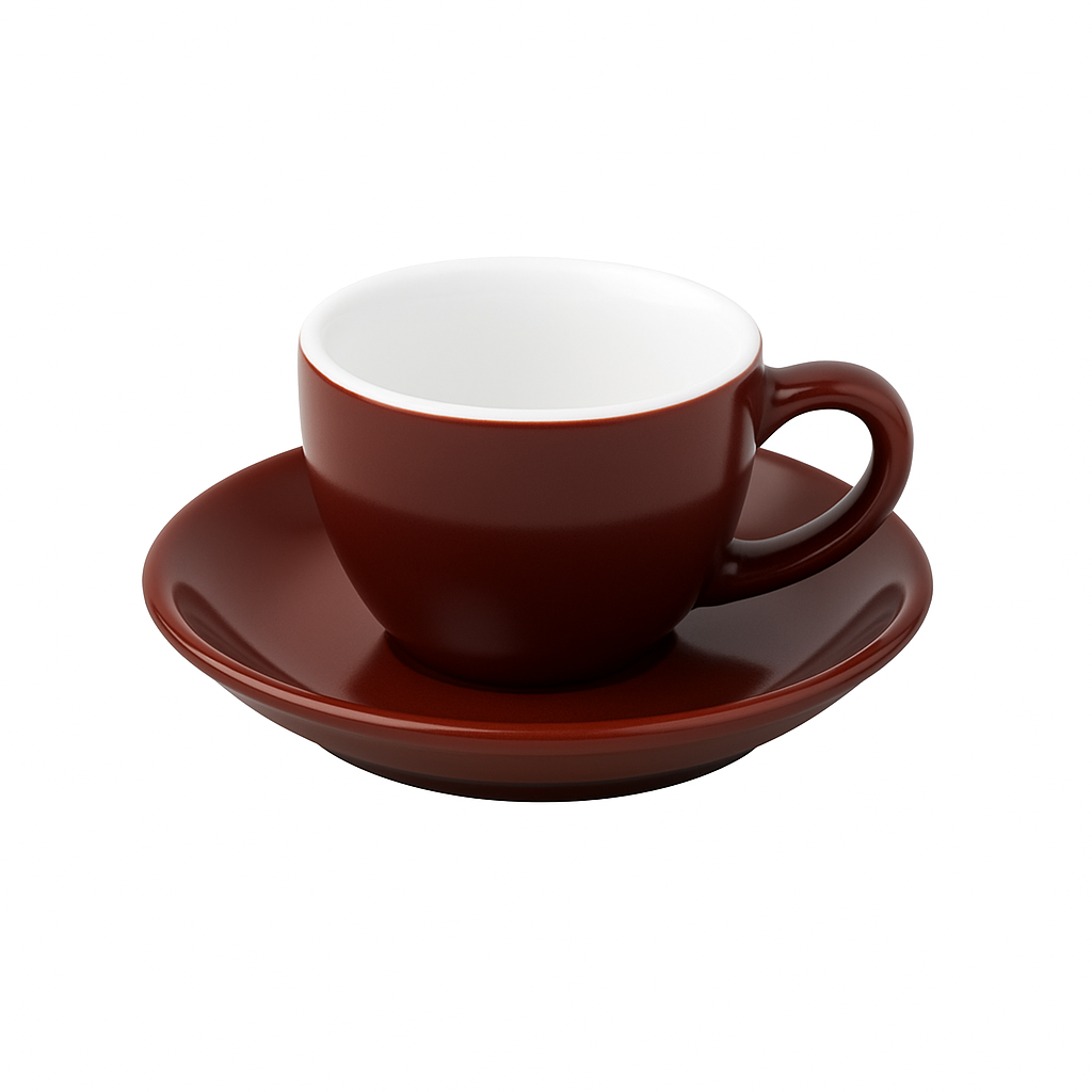 75ml Ceramic Espresso Cup with Saucer – Multi Colors Cup 2.250 Cup