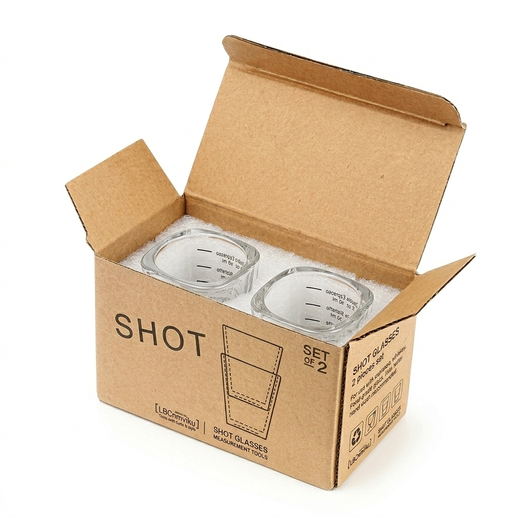 Precision Shot Glass Set (2 Pcs)