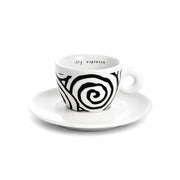 illy Collection – 1995 – Roberta Petrobelli ”Spirali” – Large Spiral Espresso Cup