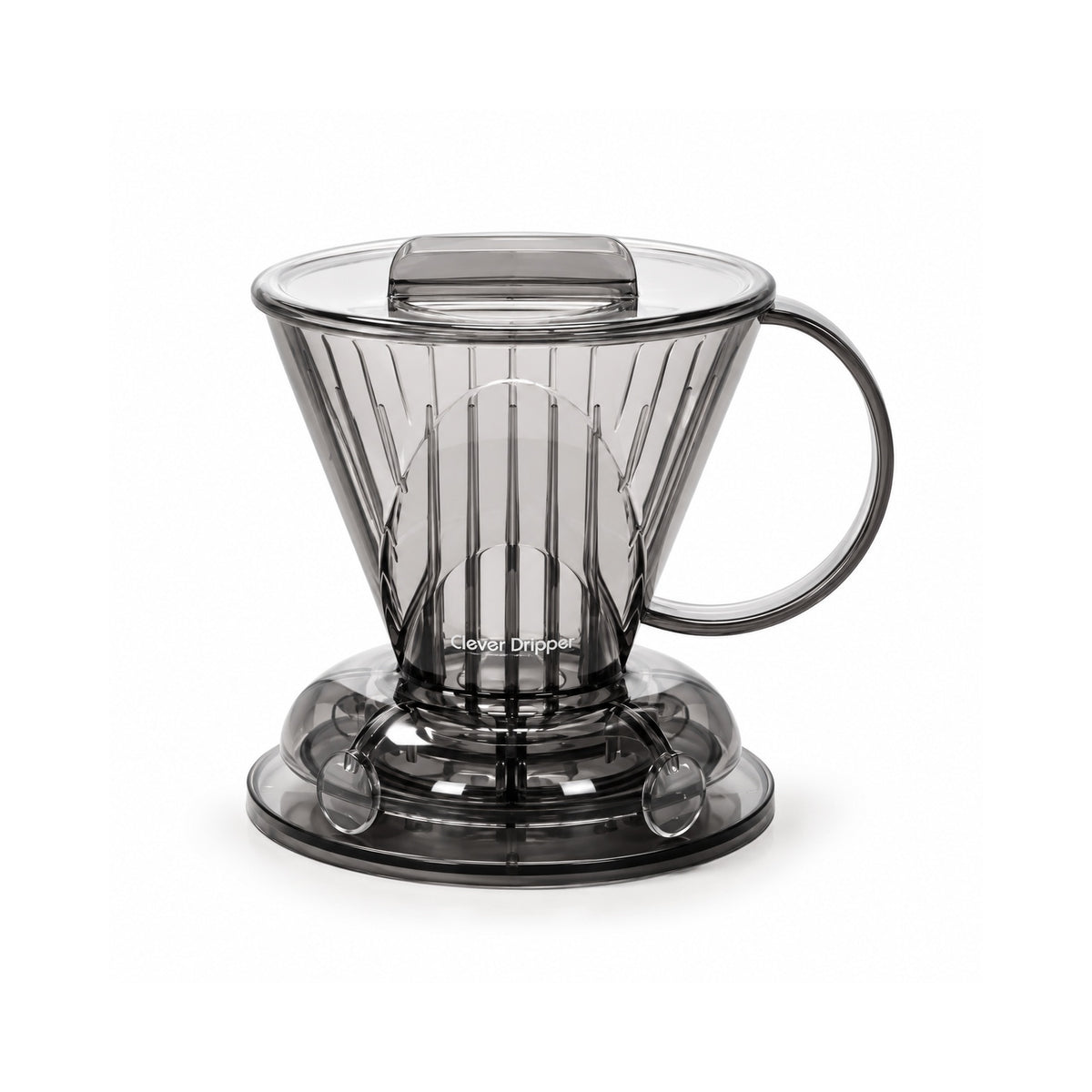 Clever Dripper Small 300ml Transparent Grey