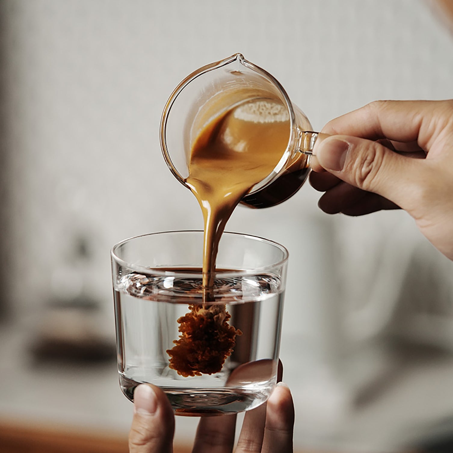 3 bomber – Glass Measuring Cup Transparent 120ml