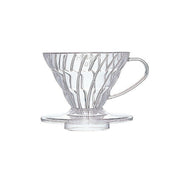 هاريو قمع V60 حجم 01 بلاستيك شفاف