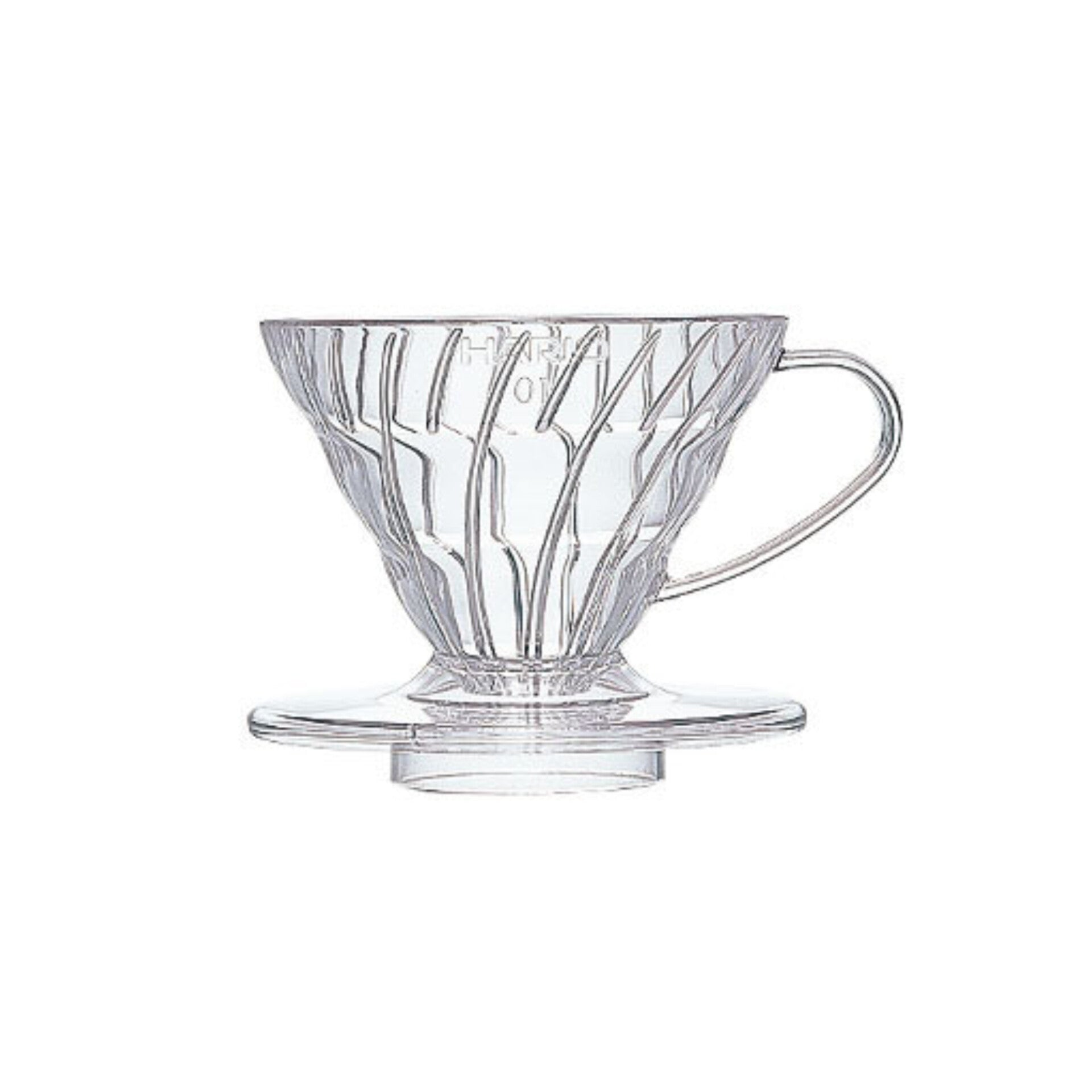 هاريو قمع V60 حجم 01 بلاستيك شفاف