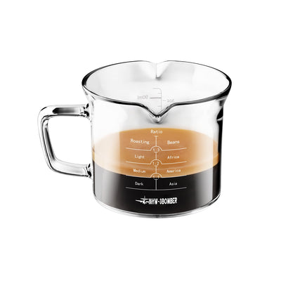 3 bomber – Glass Measuring Cup Transparent 120ml