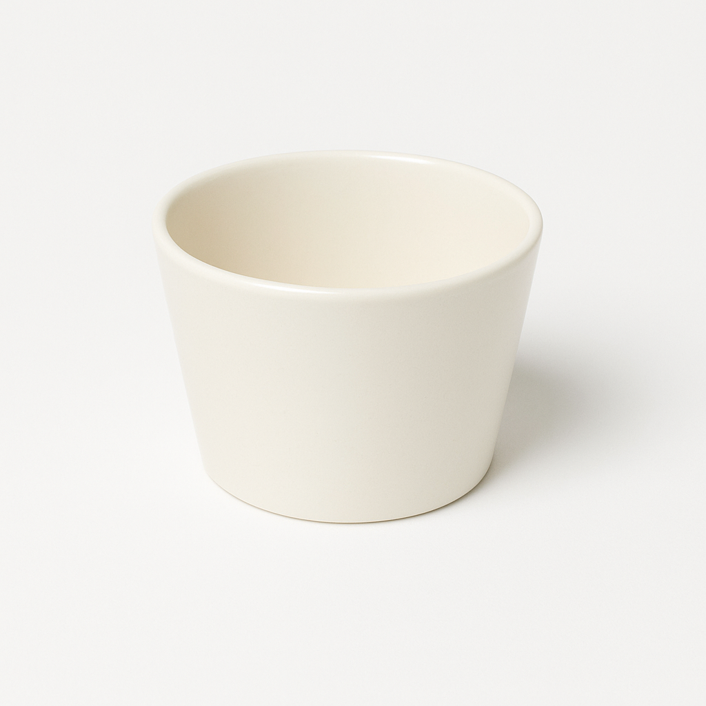 Pure White Ceramic Cup – 200ml Cup  Cup