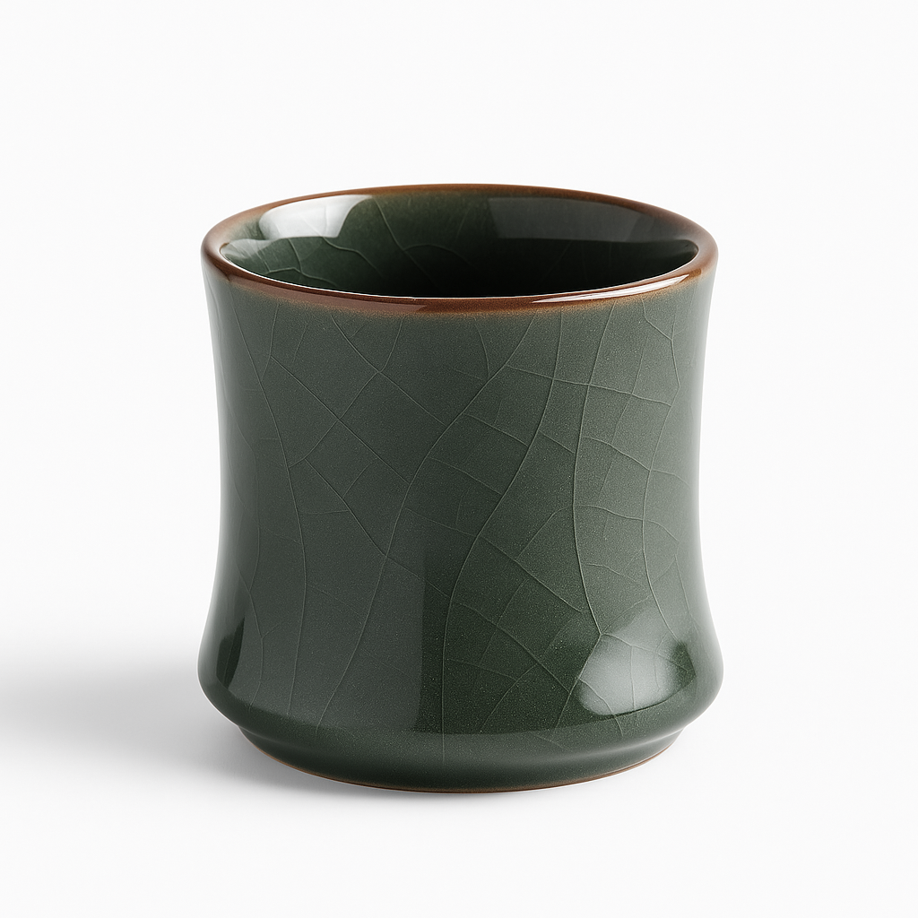 Ceramic Espresso Cup – Green 50ml