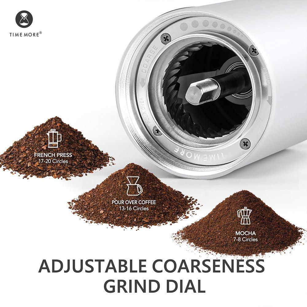 Timemore C3 Grinder black-مطاحن-اسبريسو-فلتر-ارميستا-الكويت-باريستا