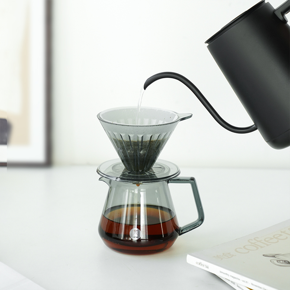 Timemore Crystal Eye Brewer Set PCTG Dripper 02 black-kuwait-barista-tools-armista-الكويت-ارميستا-باريستا